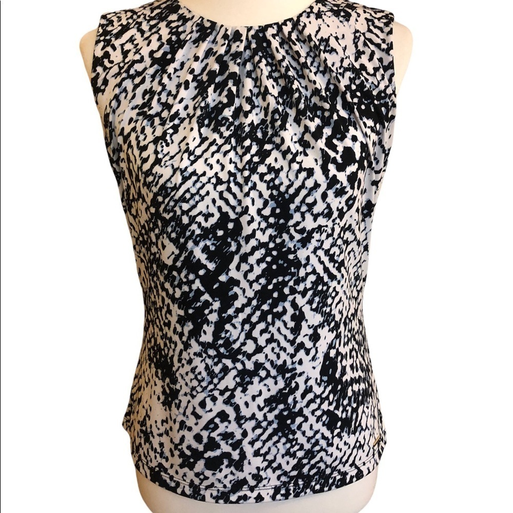 Sleeveless Business Casual Top by Calvin Klein